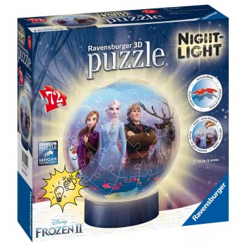 Ravensburger 3D Puzzle Μπαλαλάμπα Τρέλα 72 Τεμ. Disney Frozen II Ψυχρά Και Ανάποδα 2 11141 4005556111411