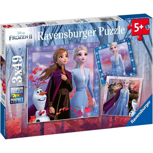 Ravensburger Disney Frozen II Puzzle 3X49 Pieces 05011 4005556050116