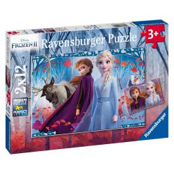 Ravensburger Disney Frozen II Παζλ 2X12 Τεμ. Ψυχρά Και Ανάποδα 2 05009 4005556050093