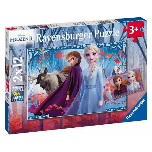 Ravensburger Disney Frozen II Puzzle 2X12 Pieces 05009 4005556050093