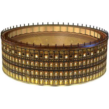 Ravensburger 3D Puzzle Night Edition 216 Pieces Colosseum 11148 4005556111480