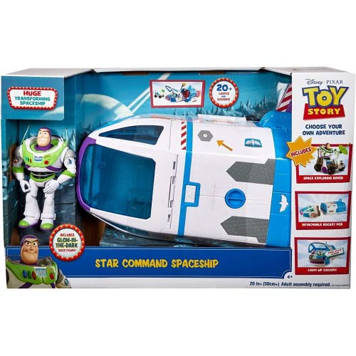 Mattel Disney Pixar Toy Story 4 Star Command Buzz Lightyear GJB37 887961807493