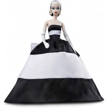 Mattel Barbie 60 Years - Black And White Forever Doll FXF25 887961689488
