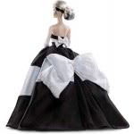 Mattel Barbie 60 Years - Black And White Forever Doll FXF25 887961689488
