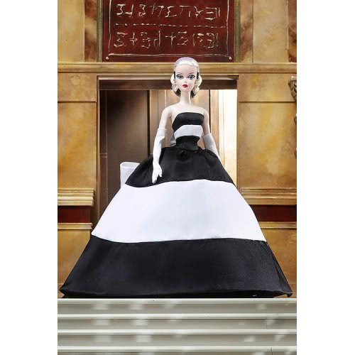 Mattel Barbie 60 Χρόνια - Black And White Forever Κούκλα FXF25 887961689488