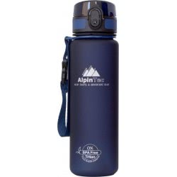 AlpinTec Water Canteen 500Ml Bpa Free Fast Open Dark Blue S-500DB 4891327705343