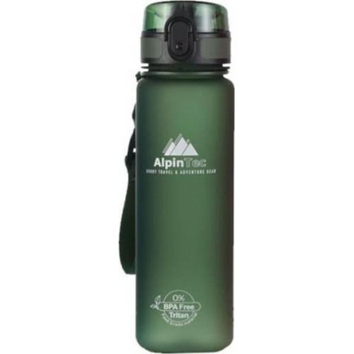 AlpinTec Παγούρι 500Ml Bpa Free Fast Open Σκούρο Πράσινο S-500DG 4891327737344