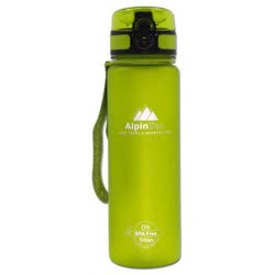AlpinTec Water Canteen 500Ml Bpa Free Fast Open Green S-500GN 4891327705039