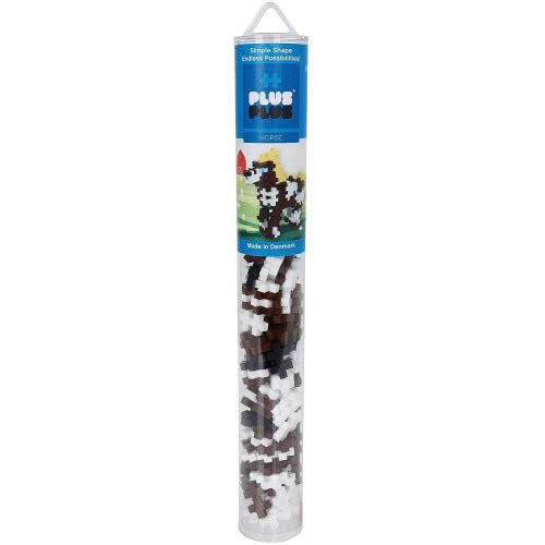 Plus-Plus Basic Tube Building Bricks Horse 100 Pieces 4116 5710409103640