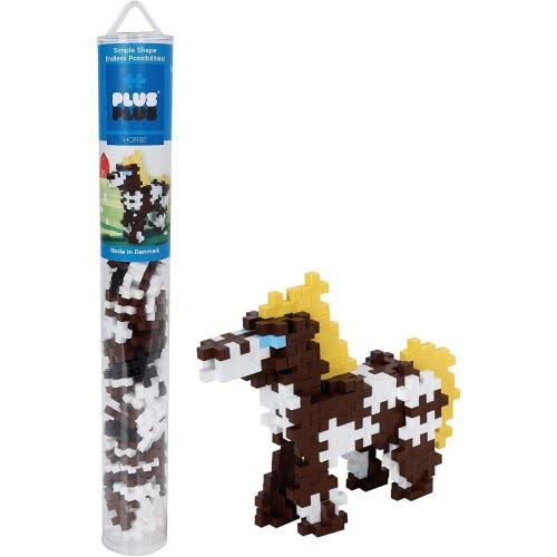 Plus-Plus Basic Tube Building Bricks Horse 100 Pieces 4116 5710409103640