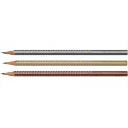 Faber-Castell Μολυβί  Sparkle Grip Metallic 118209 4005401183389
