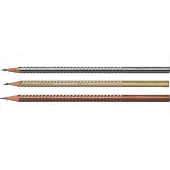Faber-Castell Μολυβί  Sparkle Grip Metallic 118209 4005401183389