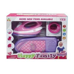 Toys-shop Choice B/O Σετ Σιδερώματος Και Πλυντήριο Iron And Washing Machine JU032921 6990416329212