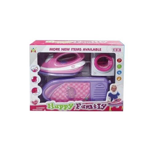 Toys-shop Choice B/O Σετ Σιδερώματος Και Πλυντήριο Iron And Washing Machine JU032921 6990416329212