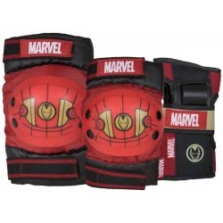 POWERSLIDE Marvel Iron Man Protection Set - Large 17.910725/L 4040333489796
