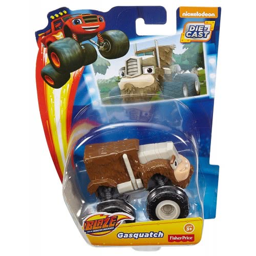 Mattel Blaze Vehicle Die Cast Gasquatch CGF20 / DKV73 887961249965