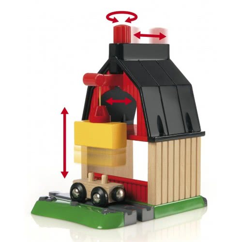 Brio World Σιδηροδρομικό Σετ Φάρμα 33719 7312350337198