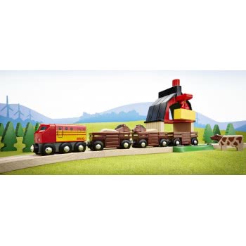 Brio World Farm Railway Set 33719 7312350337198