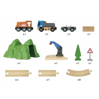 Brio World Starter Set Μεταφόρτωσης 33878 7312350338782