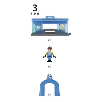 Brio World Smart Συνεργείο Τρένων 33918 7312350339185