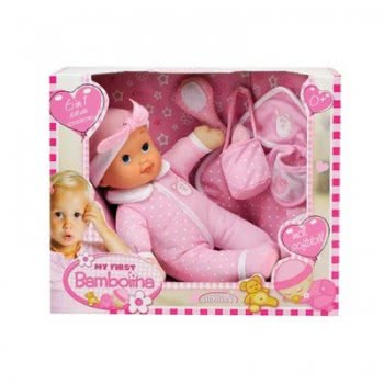 Just toys Κούκλα My First Bambolina Με Αξεσουάρ FB372 4895167903723