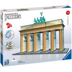 Ravensburger 3D Puzzle Maxi 216 Τεμ. Πύλη Βρανδεμβούργου 12551 4005556125517