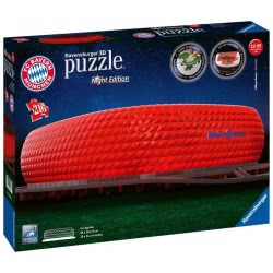 Ravensburger 3D Puzzle Night Edition 216 Τεμ. Allianz Arena 12530 4005556125302