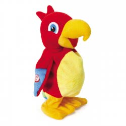 Real Fun Toys Ripetix Perry Λούτρινο Παπαγάλος 20 Εκ. 26138 8009549261387