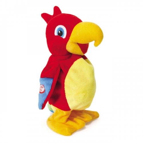 Real Fun Toys Ripetix Perry Λούτρινο Παπαγάλος 20 Εκ. 26138 8009549261387