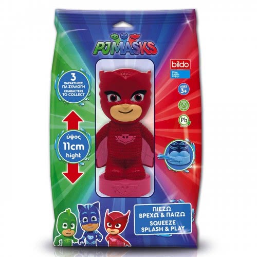 bildo PJ Masks - Πιτζαμοήρωες Μπουγελόφατσα Owlette 11 Εκ 9753 5201429097533