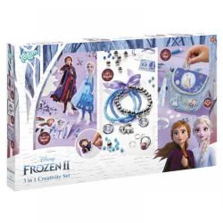 Totum Disney Frozen II Σετ Χειροτεχνίας 3 Σε 1 Ψυχρά Και Ανάποδα 681200 8714274681200