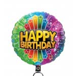 Giochi Preziosi Illooms - Μεγάλο Φωτεινό Μπαλόνι Happy Birthday Foil LLM08000 8056379089278