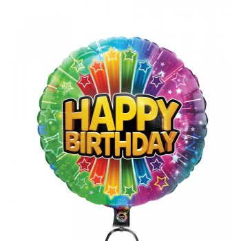 Giochi Preziosi Illooms - Μεγάλο Φωτεινό Μπαλόνι Happy Birthday Foil LLM08000 8056379089278