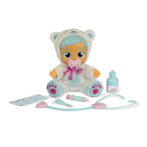 As company Babies Κλαψουλίνια Κρίσταλ Διαδραστική Κούκλα Αρρωστούλα Κλαίει Με Αληθινά Δάκρυα 4104-98206 8421134098206