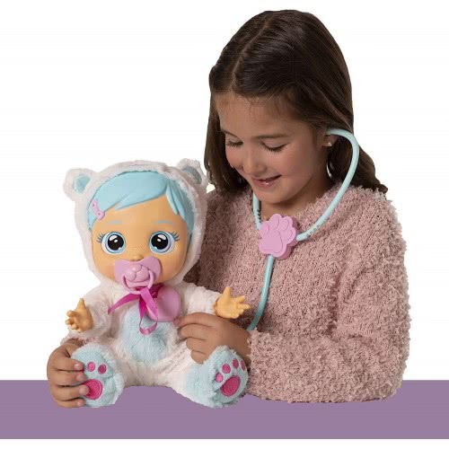 As company Cry Babies Kristal Gets Sick & Feels Better - Interactive Baby Doll Cries Real Tears 4104-98206 8421134098206