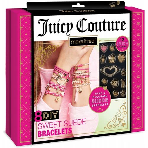 Make It Real Juicy Couture 8 DIY Sweet Suede Bracelets 49293 695929044015