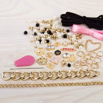 Make It Real Juicy Couture Gold 5 DIY Chains And Charms 4404 695929044046