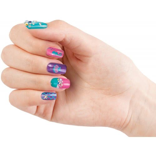 Make It Real Paint And Sparkle Mermaid Nail Art 2324 695929023249
