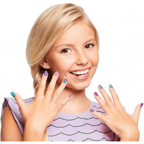 Make It Real Paint And Sparkle Mermaid Nail Art 2324 695929023249