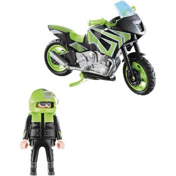 Playmobil Μοτοσυκλέτα Παντός Εδάφους Με Αναβάτη 70204 4008789702043