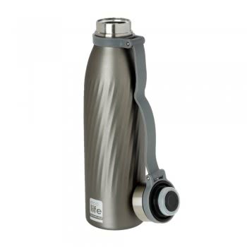 eco life Metalic Stainless Steel Thermos 500Ml Cool Grey 33-BO-3030 5208009000358