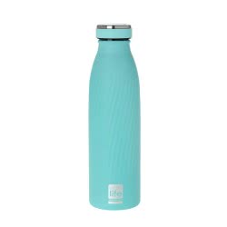 eco life Μεταλλικό Ανοξείδωτο Θερμός Μπουκάλι 500Ml Ciel - Σιέλ 33-BO-3031 5208009000365