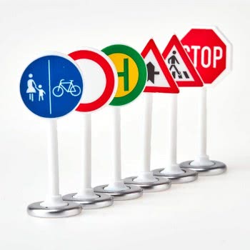 siku Road Signs 0857 4006874008575