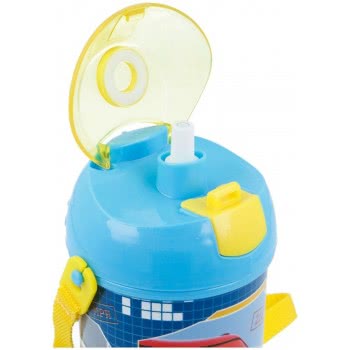 Stor Cars Race Ready Plastic Canteen Pop Up Flip 450 Ml B18769 8412497187690