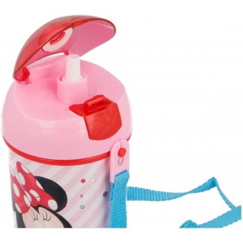 Stor Minnie Mouse Πλαστικό Παγούρι Pop Up Flip 450 Ml B18869 8412497188697