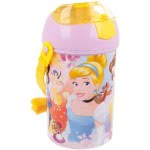 Stor Disney Princess Plastic Water Canteen Pop Up Flip 450 Ml B29669 8412497296699