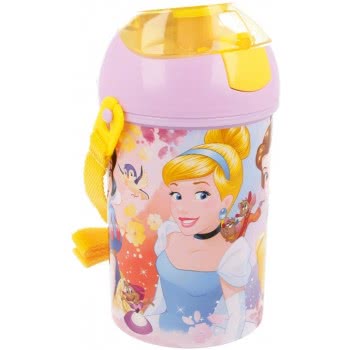Stor Disney Princess Πλαστικό Παγούρι Pop Up Flip 450 Ml B29669 8412497296699
