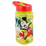 Stor Square Plastic Water Canteen 530 Ml - Mickey Mouse B44214 8412497442140
