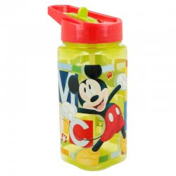 Stor Τετράγωνο Πλαστικό Παγούρι 530 Ml - Mickey Mouse B44214 8412497442140