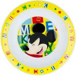 Stor Mickey Mouse Deep Plate Yellow B44248 8412497442485